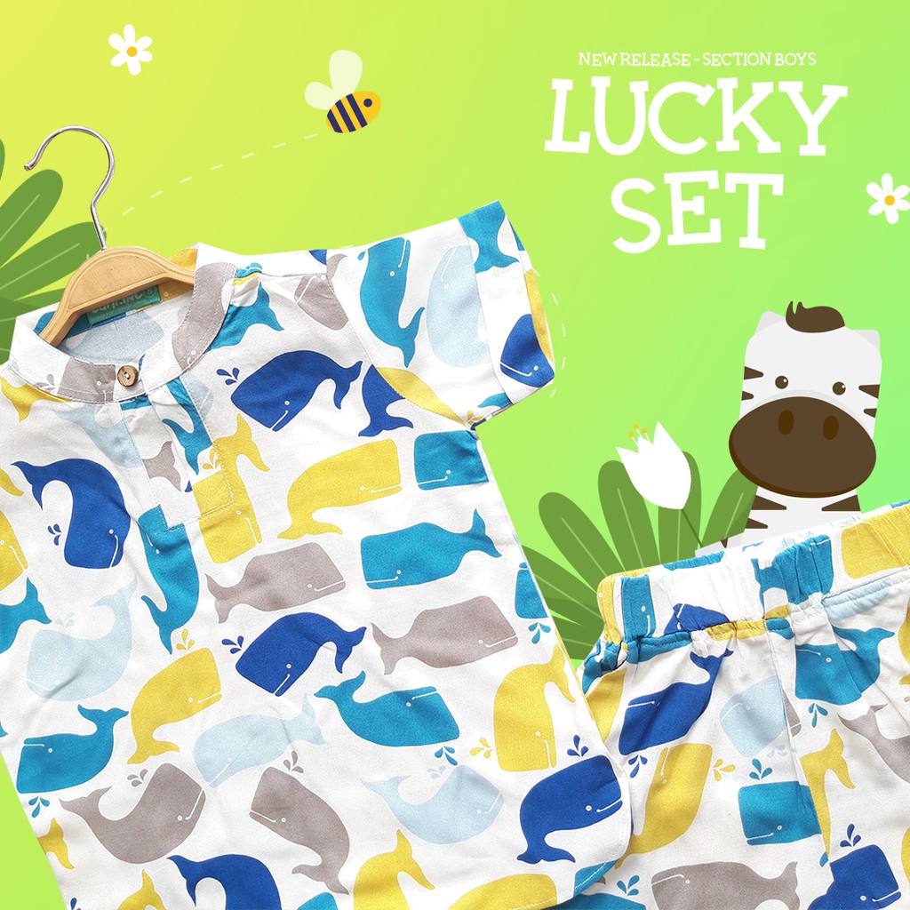 Baju setelan anak laki laki / Baju santai anak / baju pantai anak