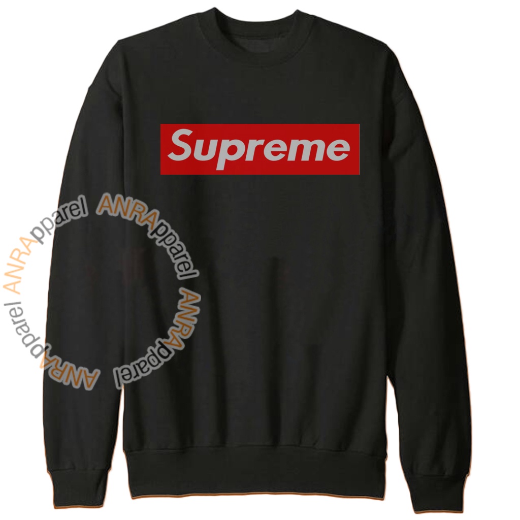 SWEATER BASIC SUPREME WANITA | Sweater Oblong Supreme Cewe