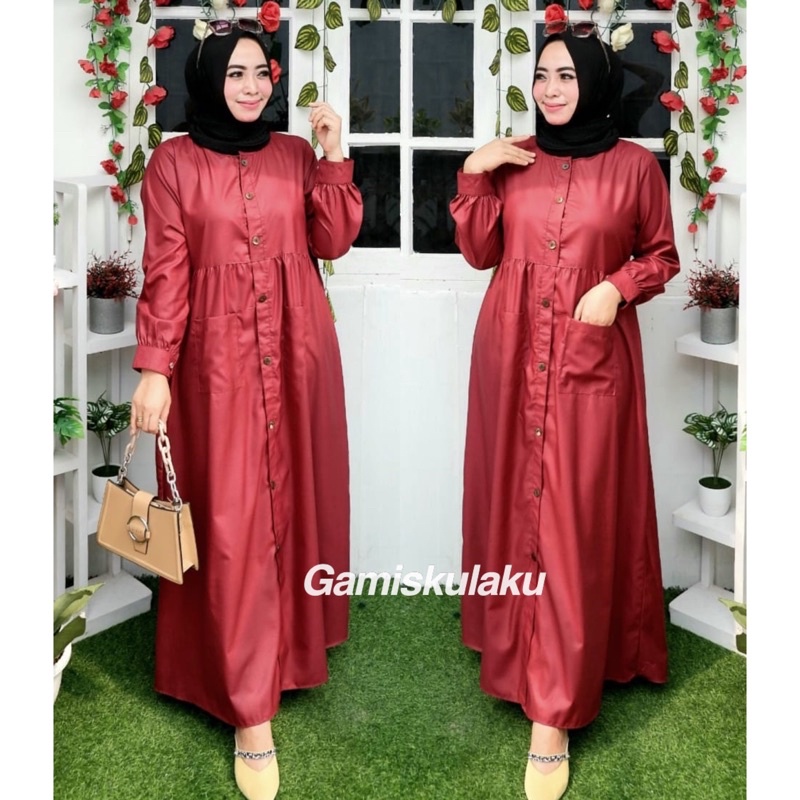 Daniya Dress  Gamis Toyobo  daily dress muslim  gamis toyobo murah  gamis busui