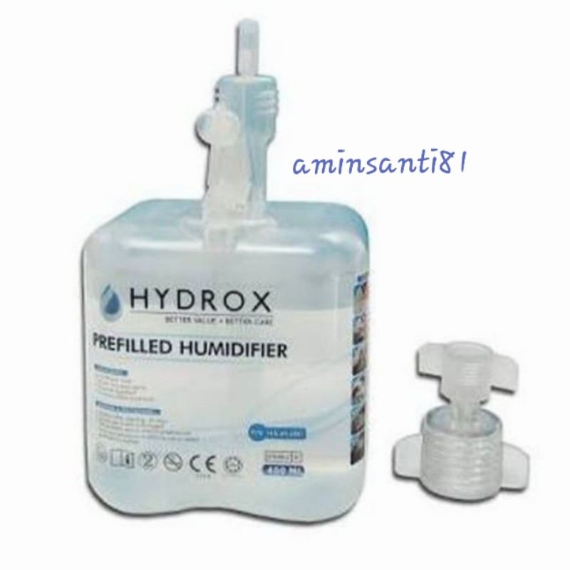 Air Oxygen Hydrox 450ml/Hydrox Prefilled Humidifiel 450ml