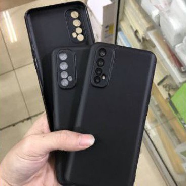 CASE SILIKON BLACKMATTE REALME 7