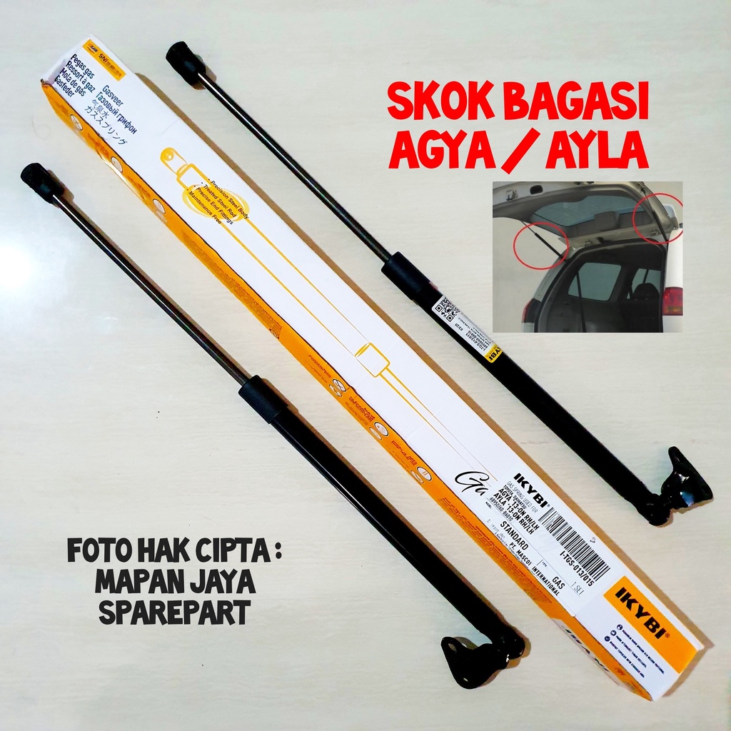 HIDROLIK PINTU BELAKANG - SHOCK BAGASI AGYA / AYLA (IKYBI)