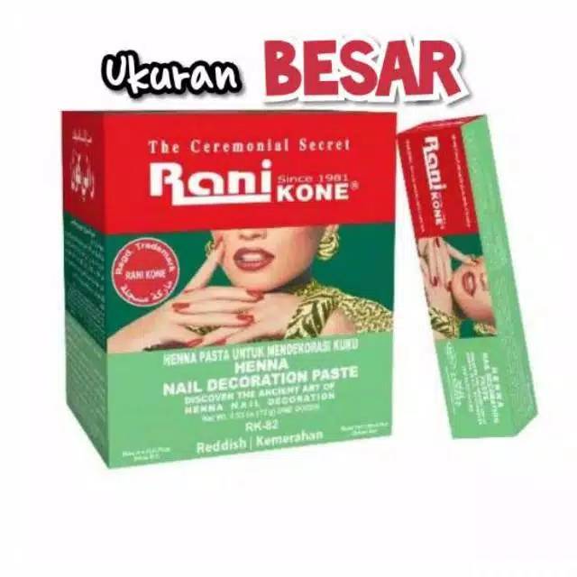 Rani Kone Kutek Reddish / Henna Nail Decoration Paste 30gr