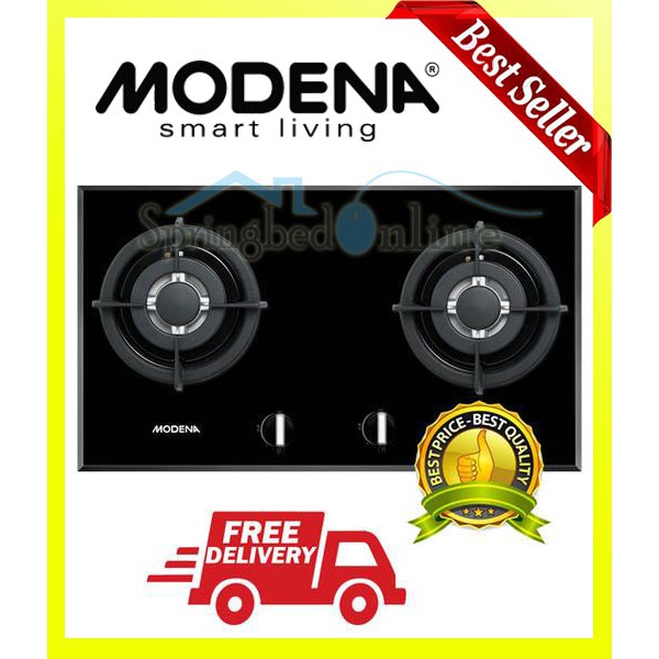 MODENA Gas Hob 70 cm 2 Tungku - BH 1725