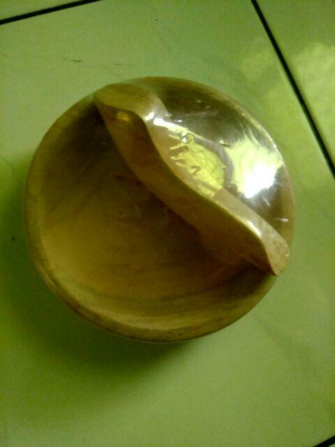 Ulekan Kayu Mini / Cobek / Tempat Sambal