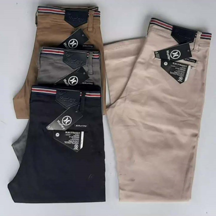 CELANA PANJANG CHINO / CELANA PANJANG SLIMFIT PRIA / CELANA CHINO THREE SECOND MURAH COD