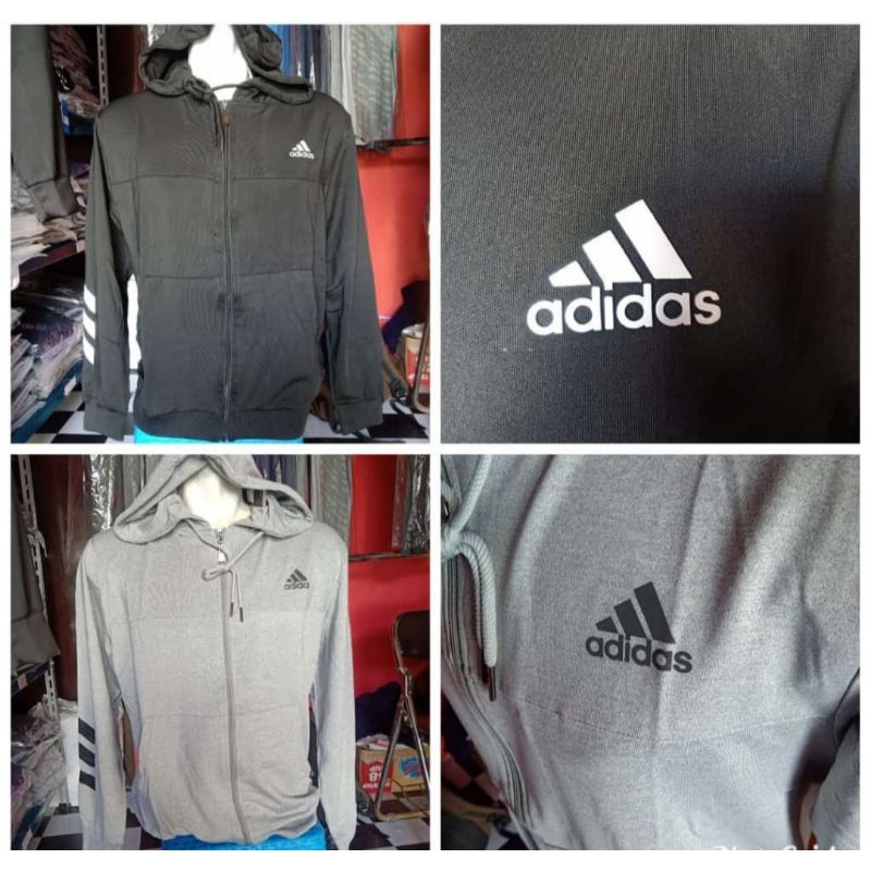 jaket  hoodie adidas import