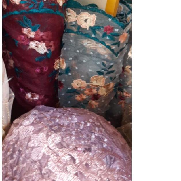 ❅ organza bordir sale Ω