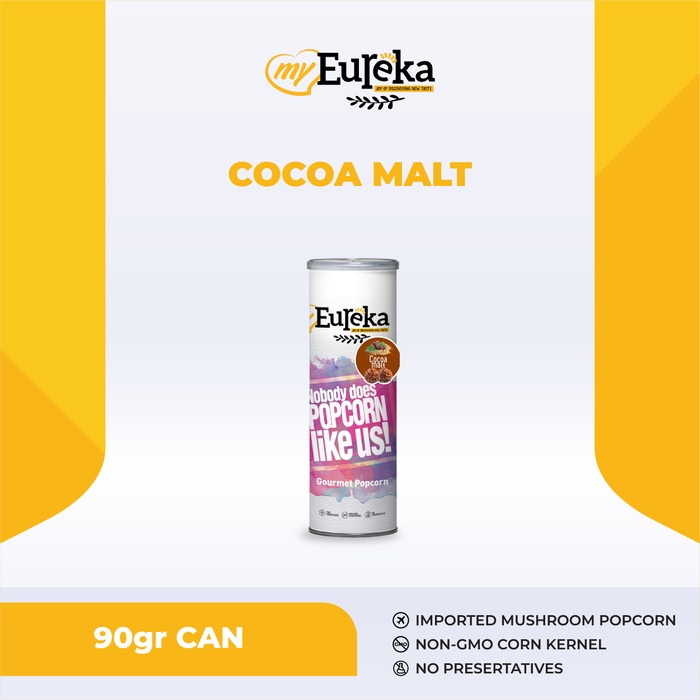

⭐ COD ⭐ Eureka Popcorn COCOA MALT CAN