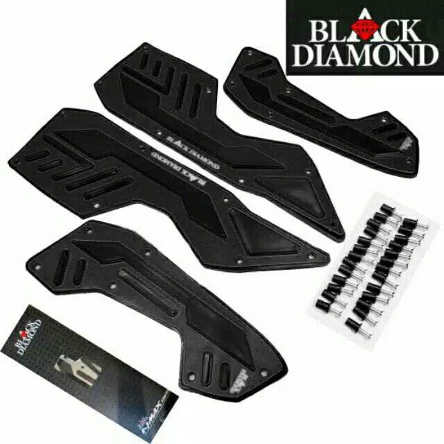 Borders pijakan kaki karpet Black Diamond Nmax 2020 new Nmax 2020