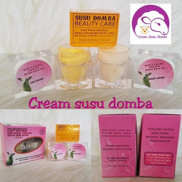 Asli 100% CREAM SUSU DOMBA / PAKET PERAWATAN WAJAH - CREAM SUSU DOMBA Terpopuler