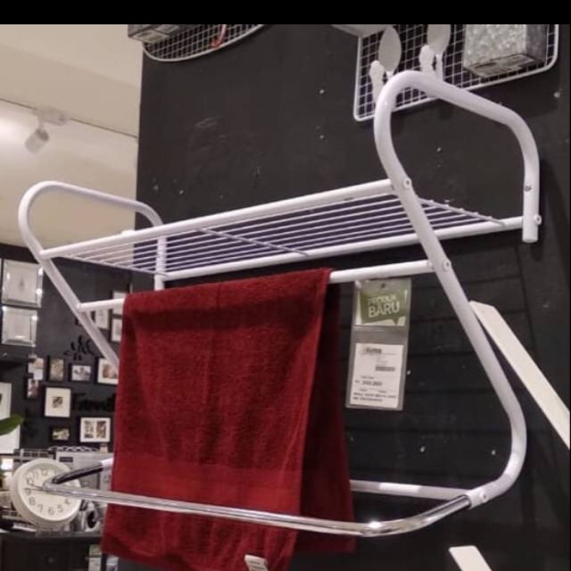 Rak handuk dinding informa