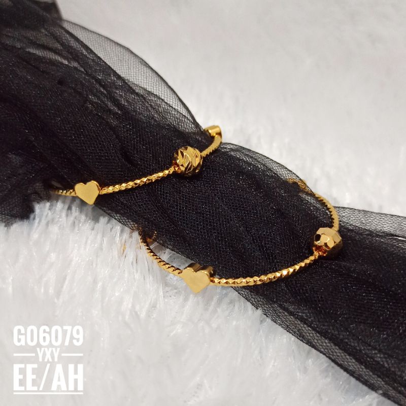 Gelang Bangle Anak Yaxiya Gold G06079