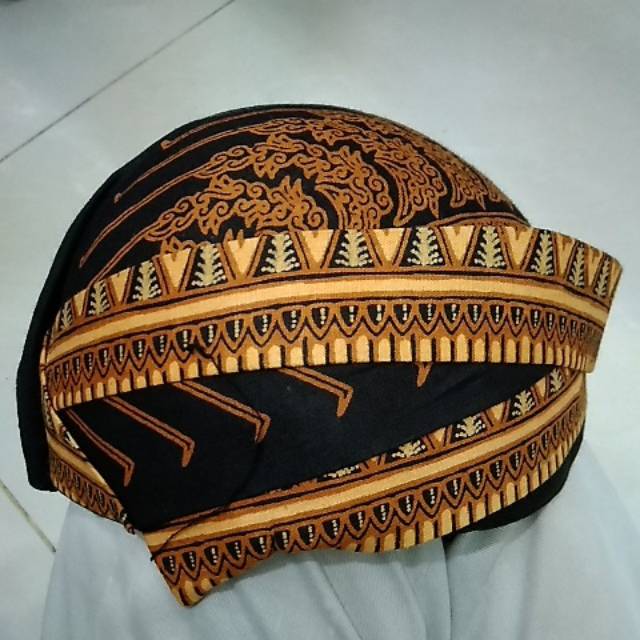 Blangkon solo motif modang