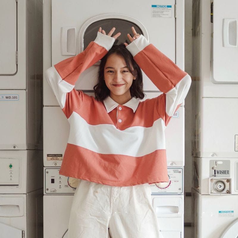 Queenbags89 baju outfit cewek baju atasan wanita baju Rajut Laura Crop