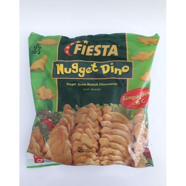 

Fiesta Nugget Dino 500gr Nugget Bentuk Dinosaurus