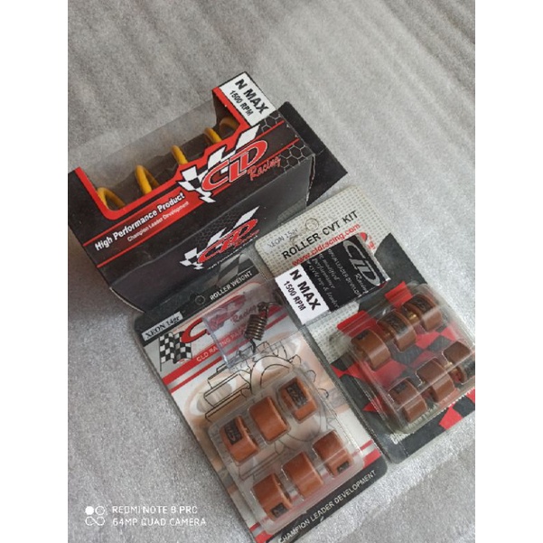 per cvt +Roller +per kampas ganda racing CLD-Nmax-xeon