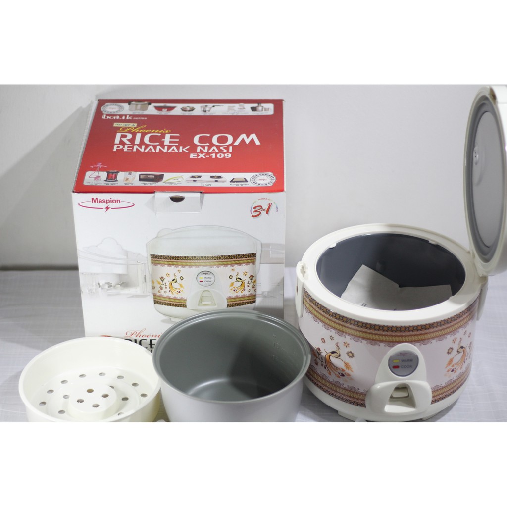 MASPION Rice cooker Magic Com Penanak Nasi EX-109 maspion