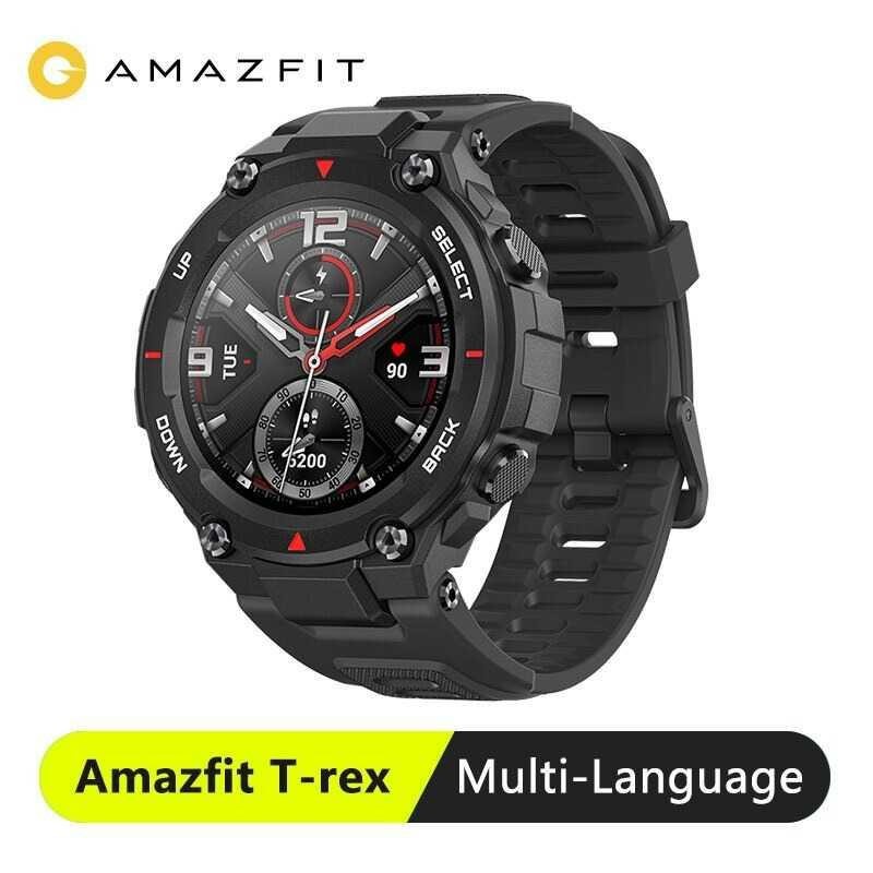 Smartwatch Sport Xiaomi Amazfit T-REX GPS Heart Rate Bluetooth - A1919 GARANSI RESMI