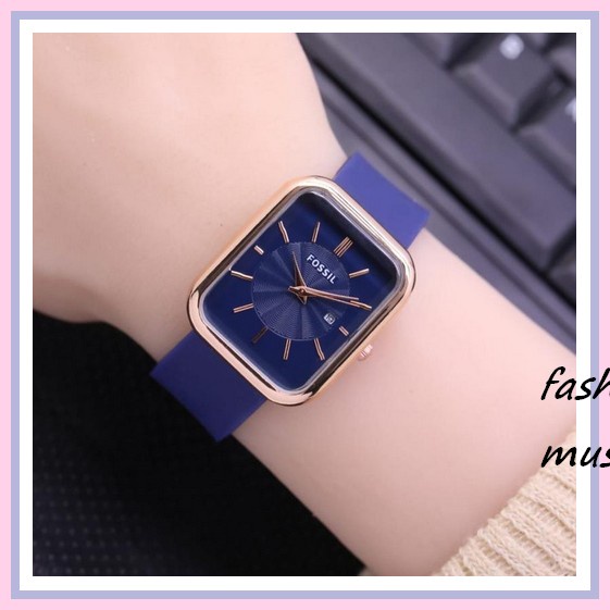 Jam Tangan Cewek Guess Remaja Dewasa Mewah Elegant Rantai Stainless Steel Tanggal Aktif Watch Anti A