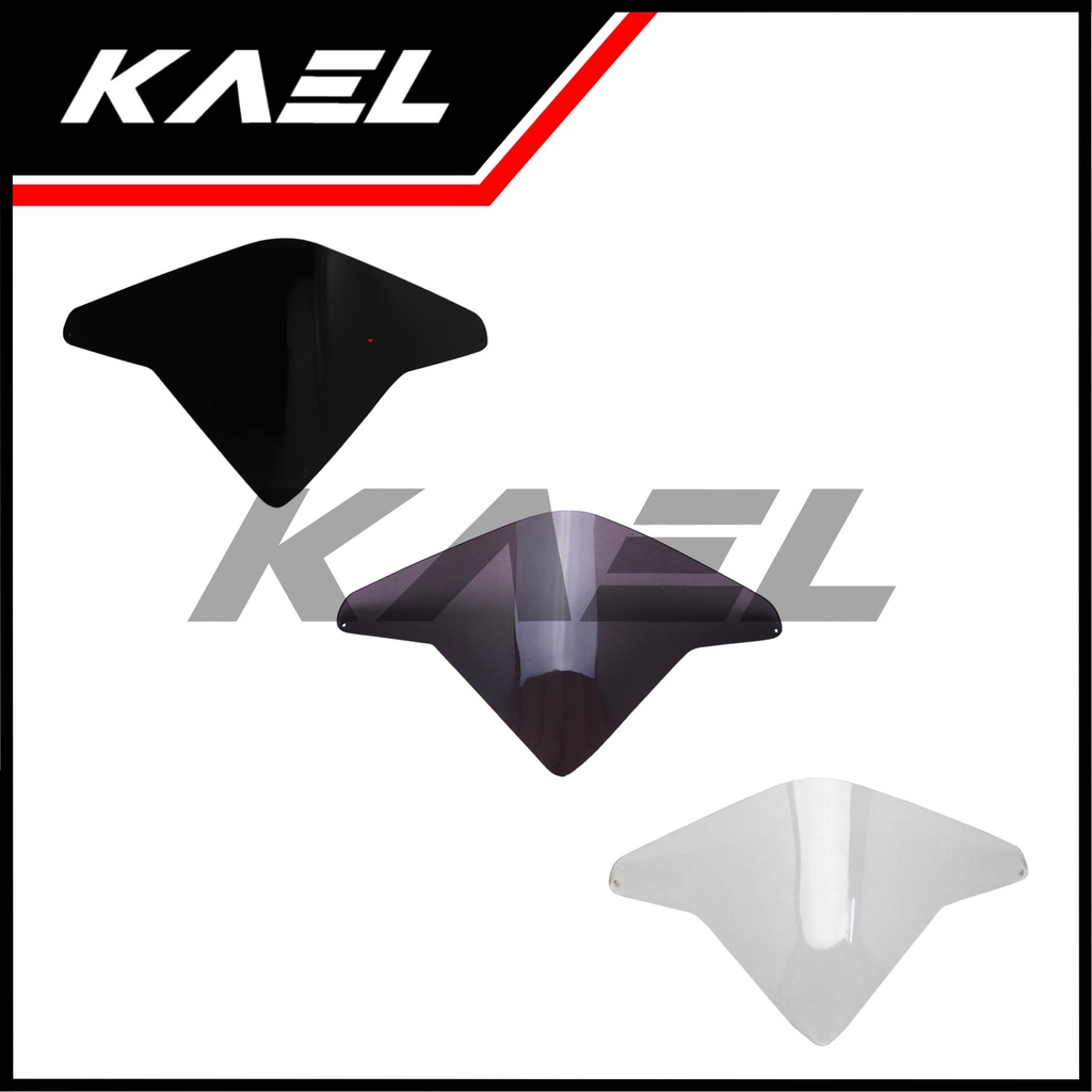 Visor Variasi Mini Honda Beat Karbu-Carbu-Old-Lama Bening-Hitam-Smoke Winshield-Winsil-Winshild-Tameng Lama Wind Shield