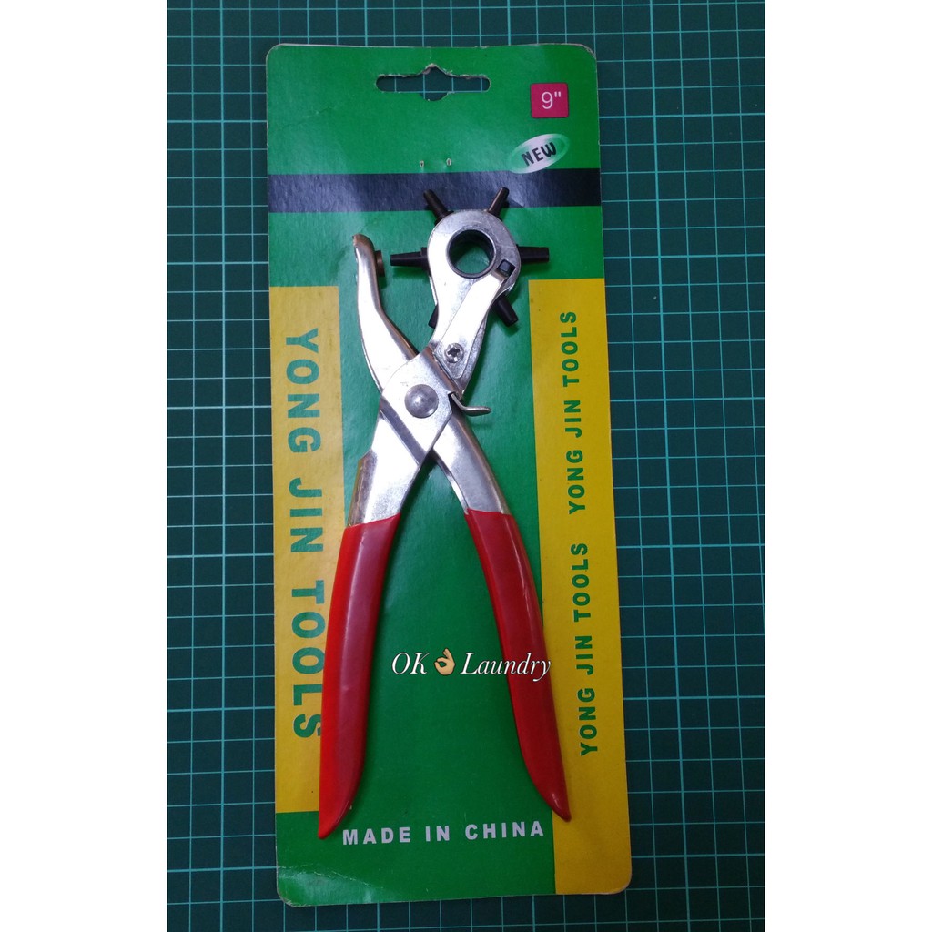 Tang Plong Pelubang/ Yong Jin / Black Spur Leather Punch