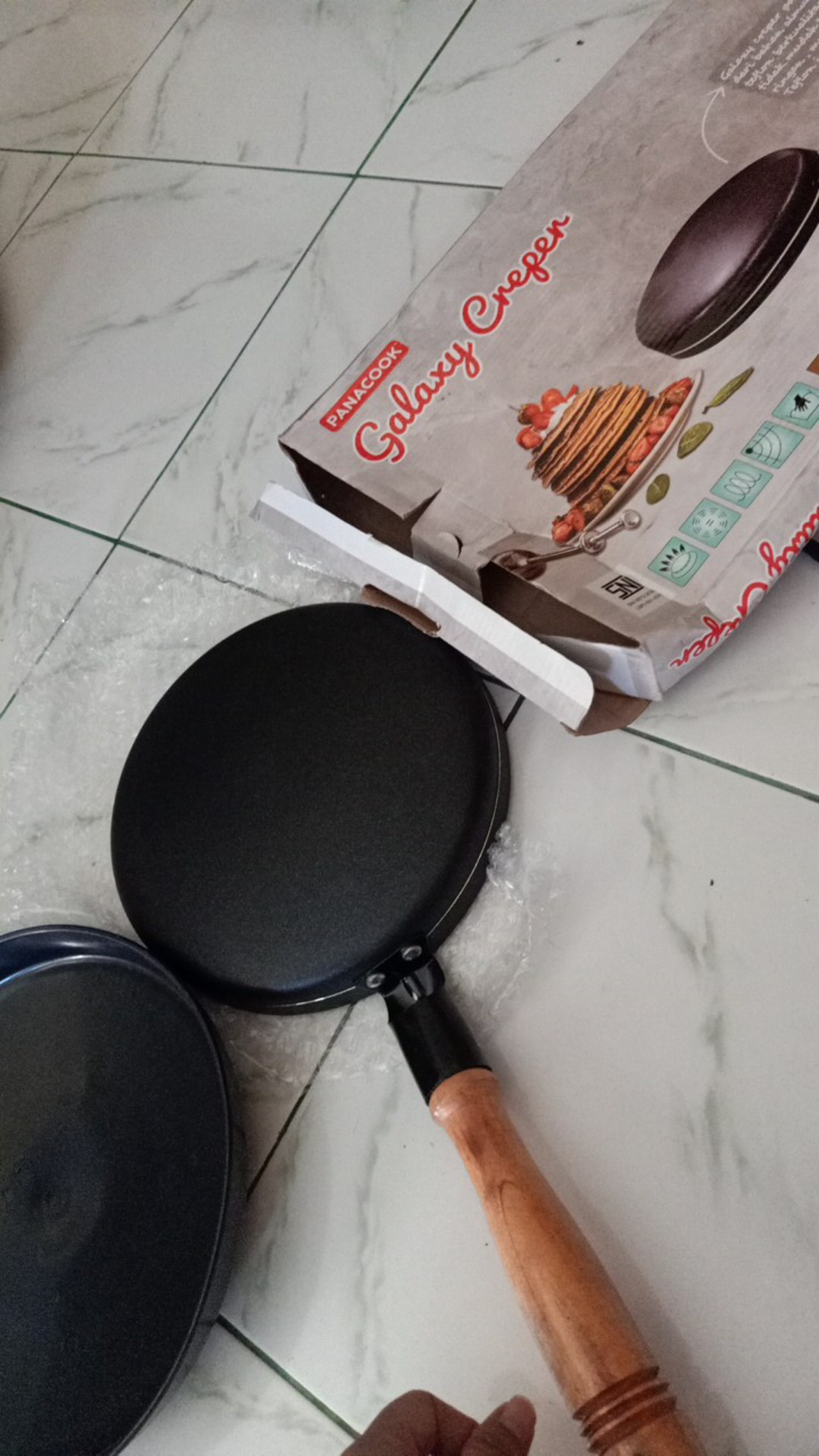 Wajan Kwalik Dadar Gulung - Kulit Risol Lumpia - Crepe Maker Galaxy