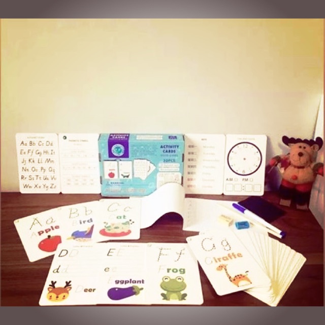 

Alphabet Card Write and Wipe