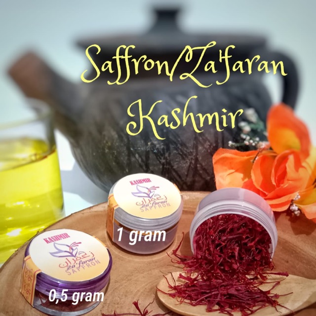 

SAFFRON KASHMIR SUPER NEGIN GRADE A 0,5gr