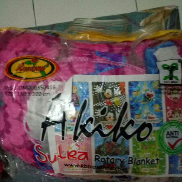 Selimut Bulu Rosana Akiko Sutra Rotary Uk.150x200 (motif Ada Dipilihan Produknya Y Sis)