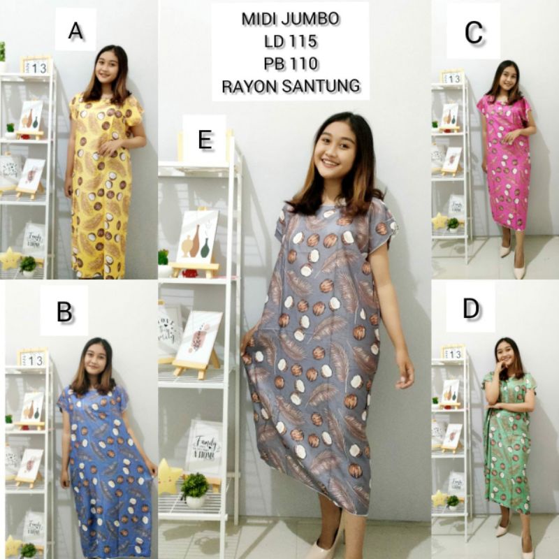 CODDASTER MIDI JUMBO DASTER RAYON MURAH GROSIR DASTER MURAH
