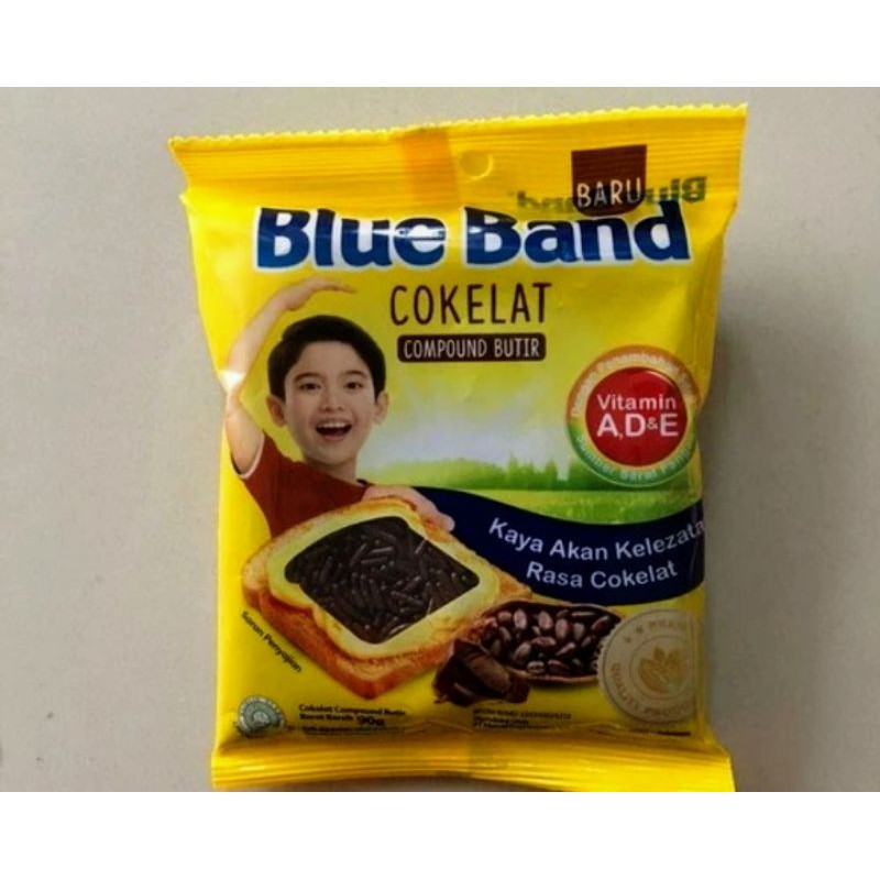 Meses Blue Band Cokelat Compound 90 gr/ Mesis /Meises / Ceres / Coklat Tabur / Misis / Coklat Murah