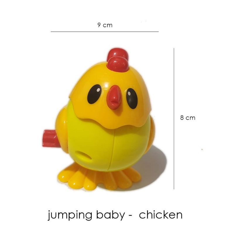 Jumping Baby Mainan Anak Ayam Loncat Loncat Putar