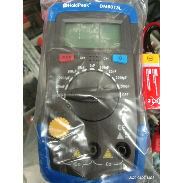 Digital Multimeter Tipe DM6013L Alat Tes Kapasitor