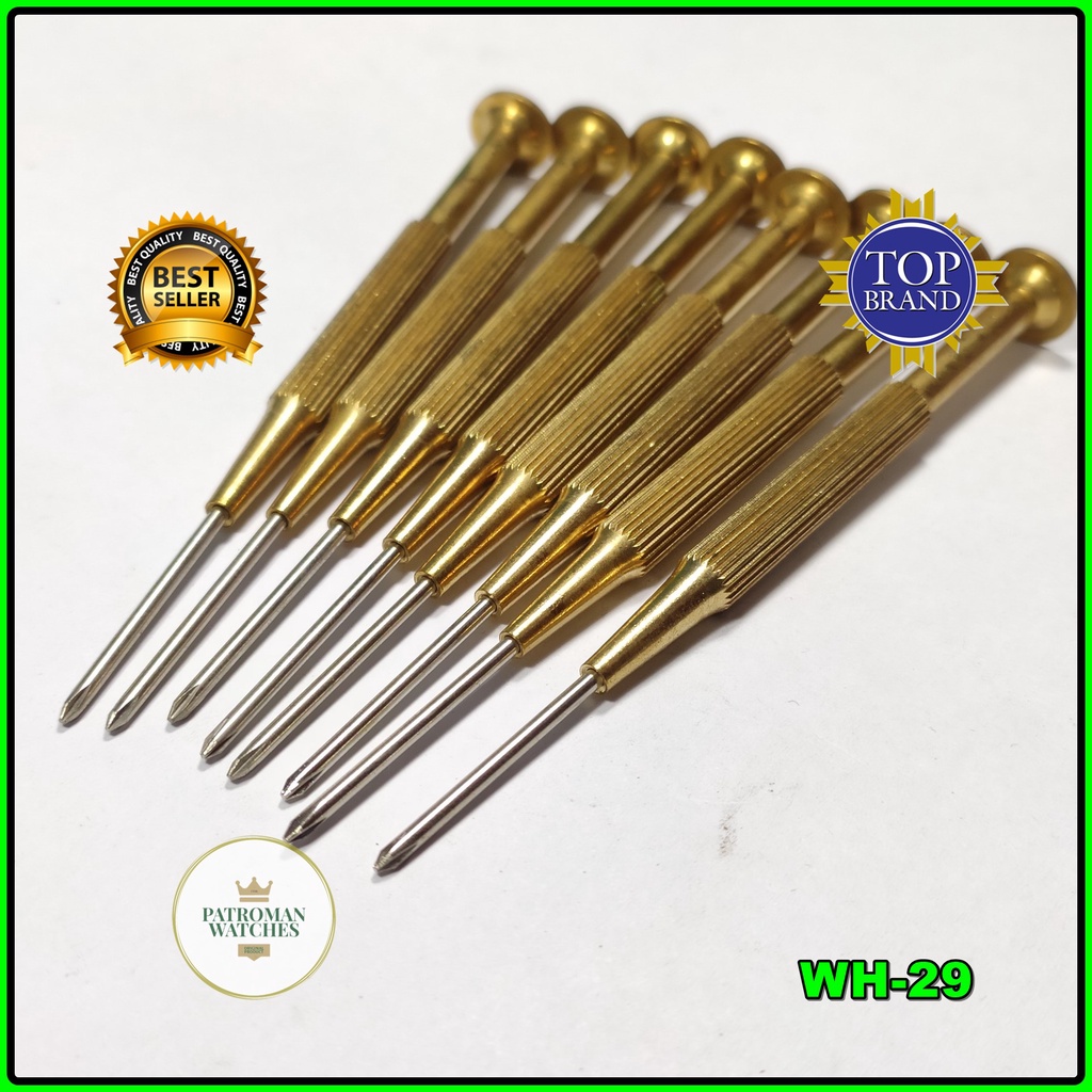 OBENG PLUS MINUS ALAT SERVICE REPARASI JAM TANGAN JAM DINDING KACAMATA STAINLES