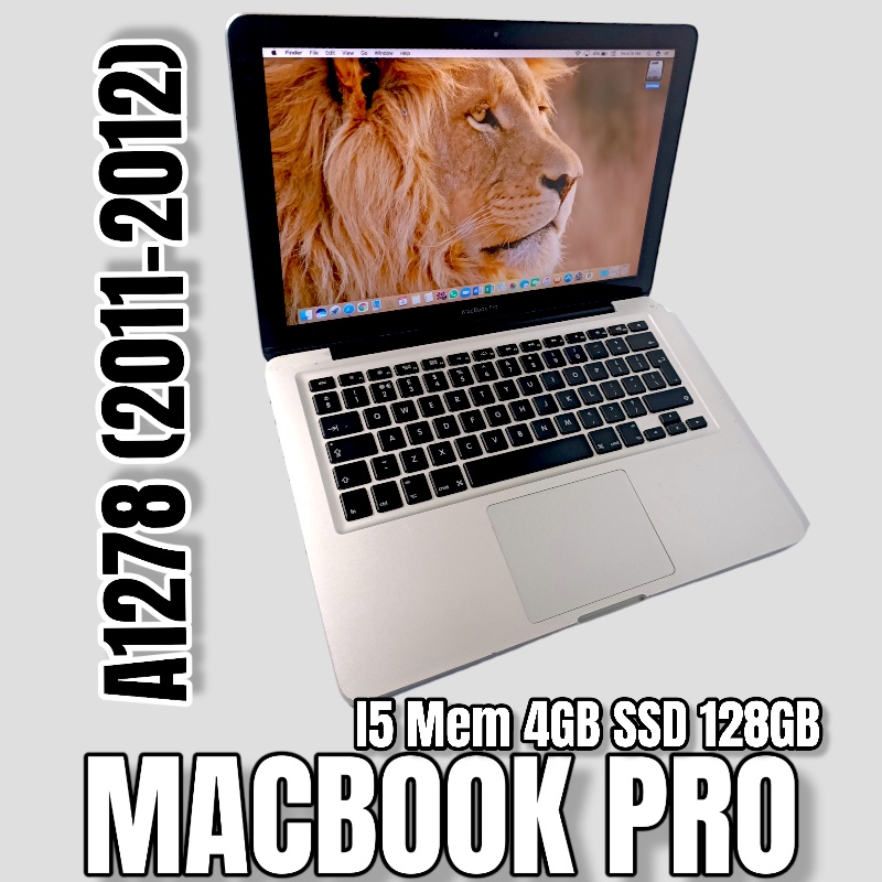 Macbook Pro 13 A1278 2011 2012 Core i5 4GB 8GB SSD 128GB