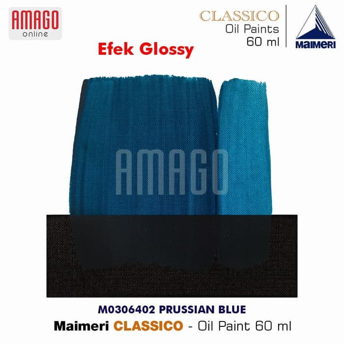 MAIMERI CLASSICO - OIL PAINT - PRUSSIAN BLUE - 60ML - M0306402