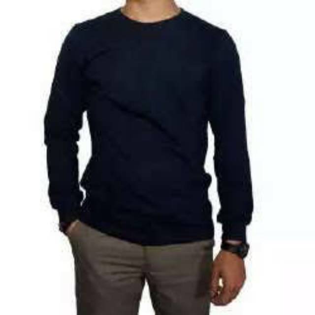 Kaos polos Biru navy