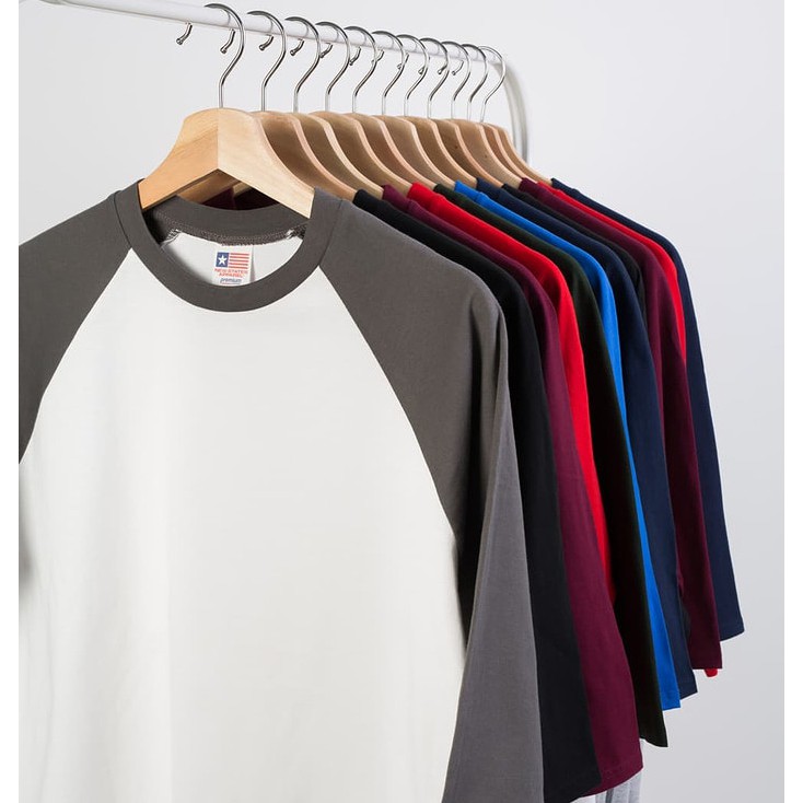 Kaos Polos NSA Raglan Premium