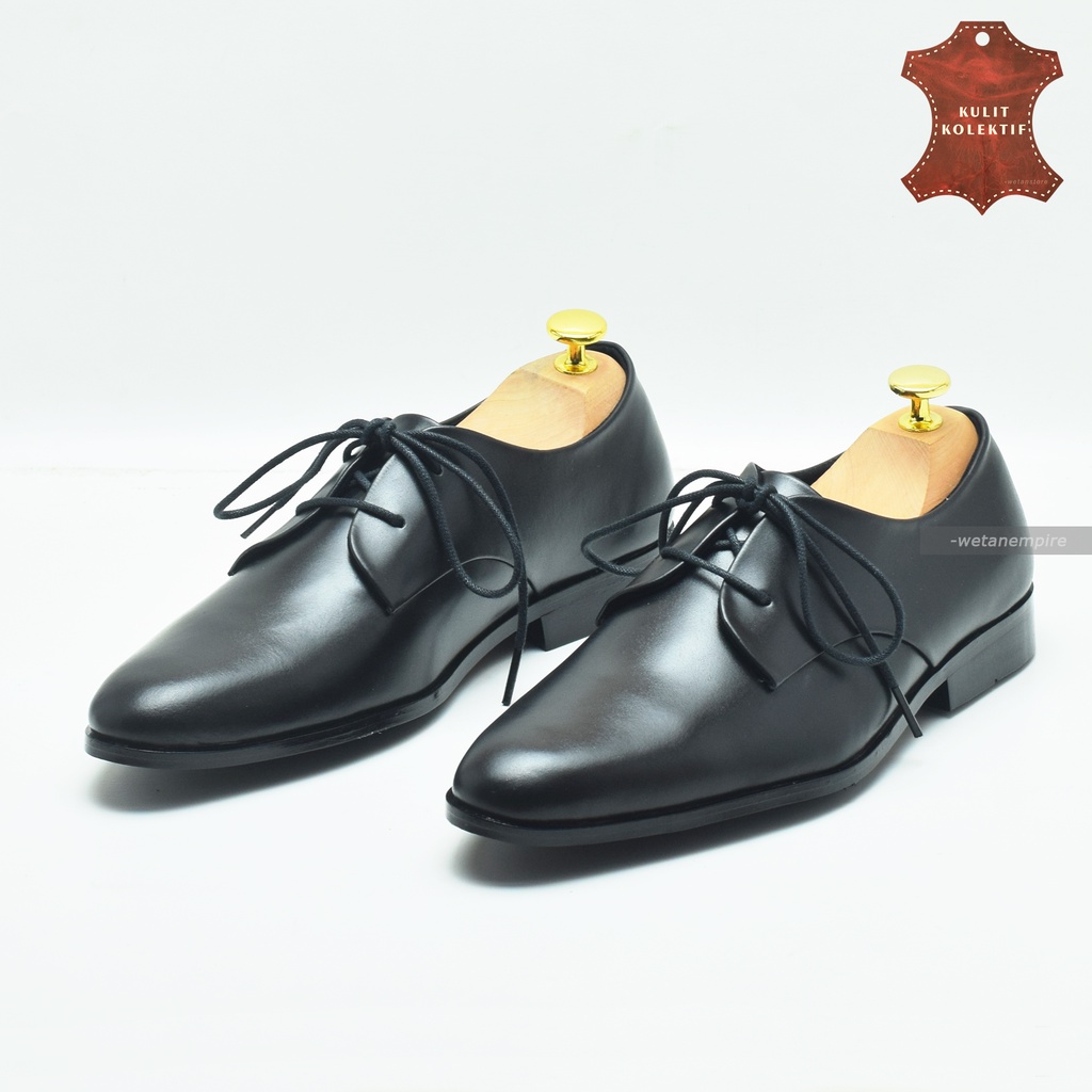 SEPATU Pantofel Pria Sepatu Pria Formal Sepatu Kerja Pesta Branded PREMIUM Wetan NS2 - HARGA PROMO