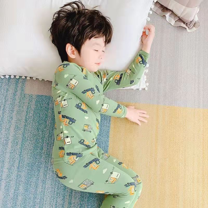 piyama organik anak laki-laki import premium motif mobil keren ✓