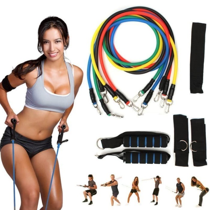 Apex Warrior 68kg / 150 lbs Premium Resistance Band Tube Set