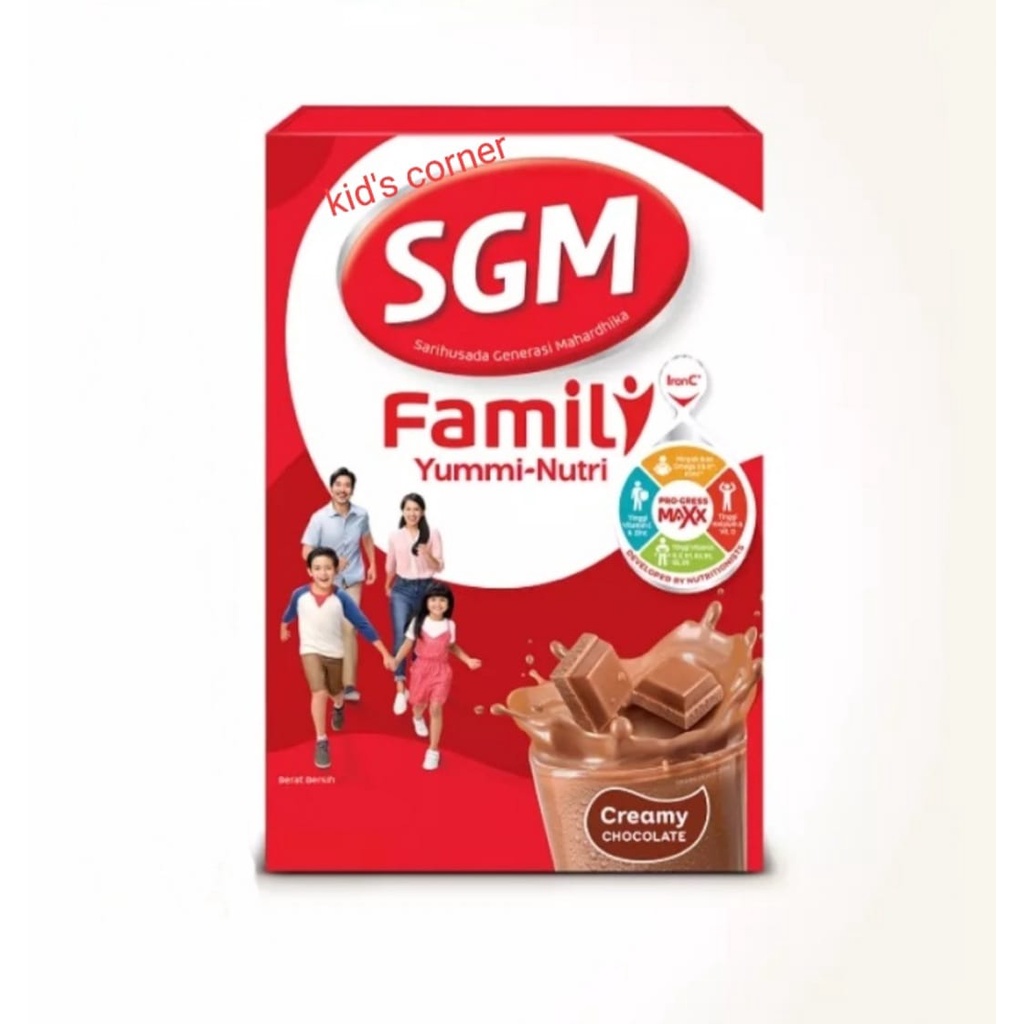 

SGM Family Yummi Nutri 330gr VANILA / COKLAT Susu Keluarga