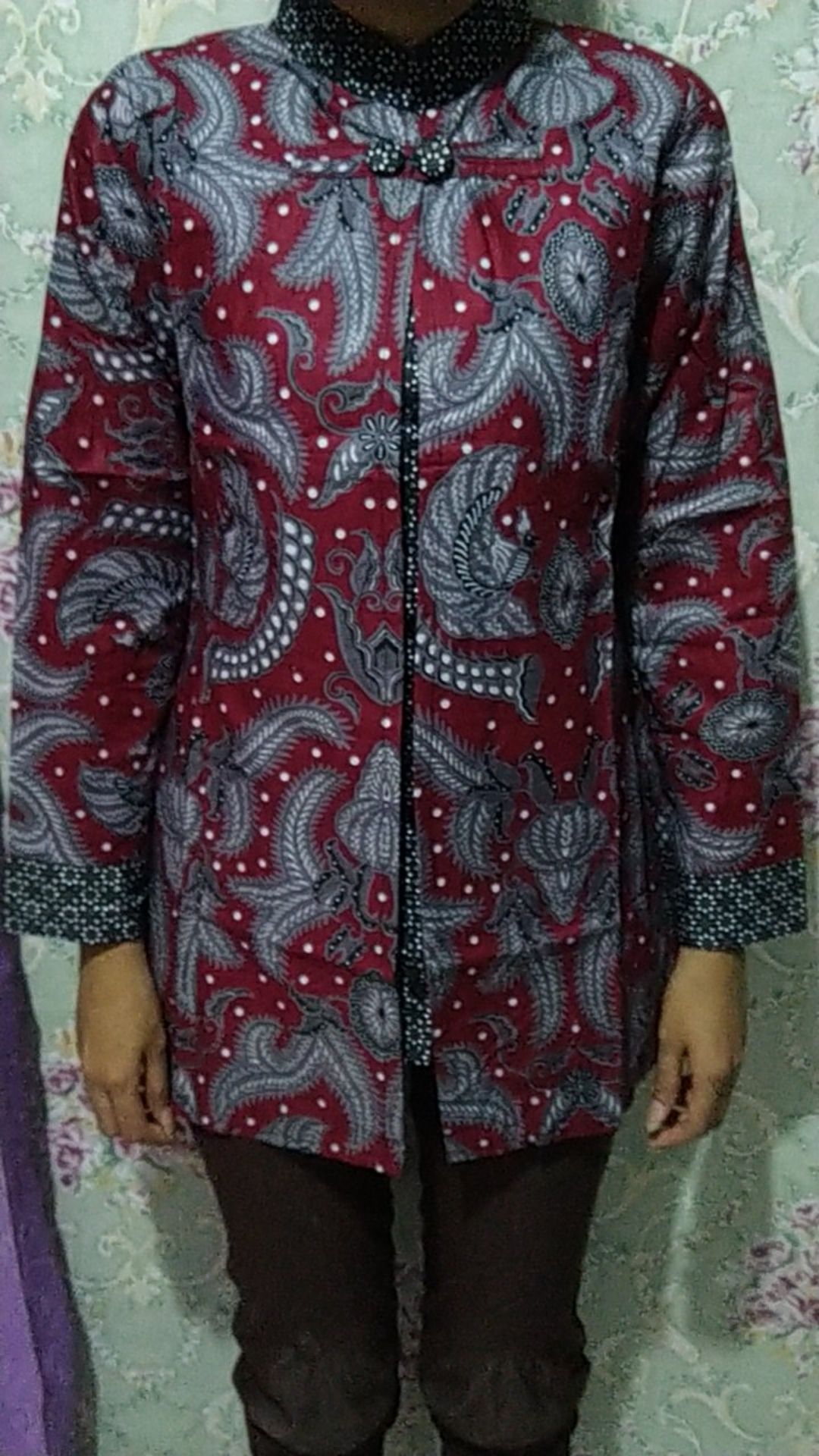 Atasan Batik Dolby Dolbi Dobby Doby Tenun Sutra Tulis Halus Katun Atbm Baron ,sarombit Atasan