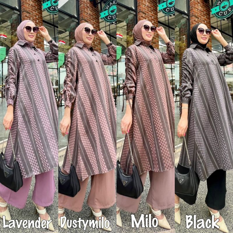 SHENNA 3 by ori GLAMZ GLZ celana + tunik