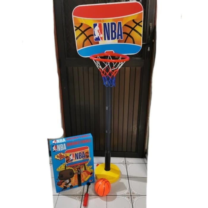 Ring Basket Bola Mainan Anak /  Justie League NBA and Animal BasketBall