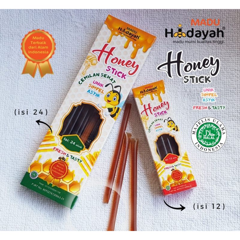 

Madu Kemasan Stick | Isi 24 pcs dan 12 pcs