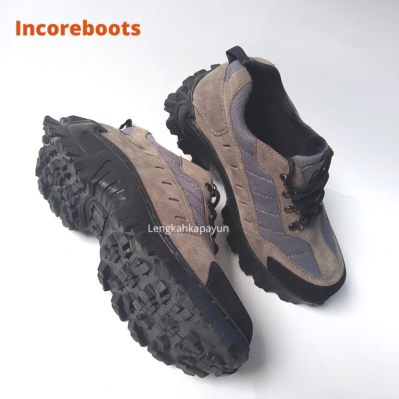 Sepatu Boots Pria Safety Ujung Besi