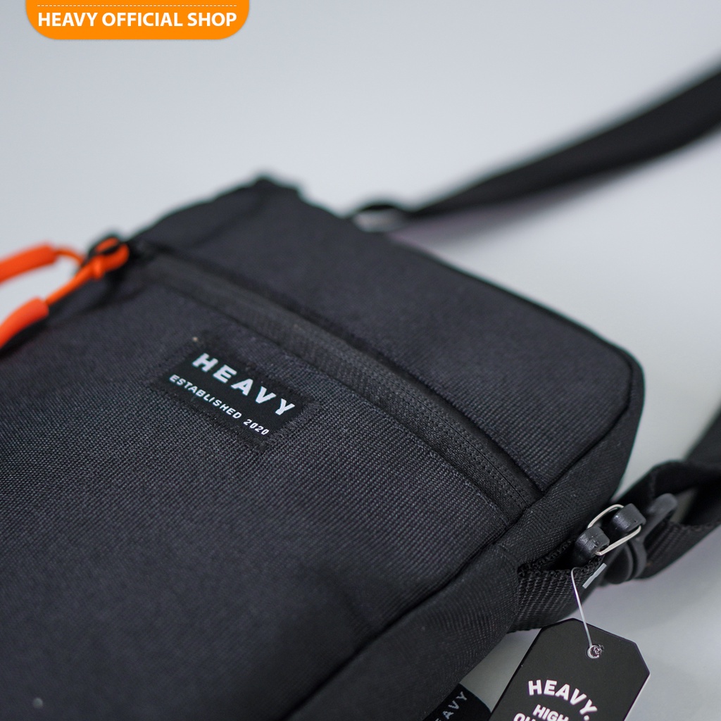 Tas Selempang Heavy Original Sling Bag Nykew Black Series