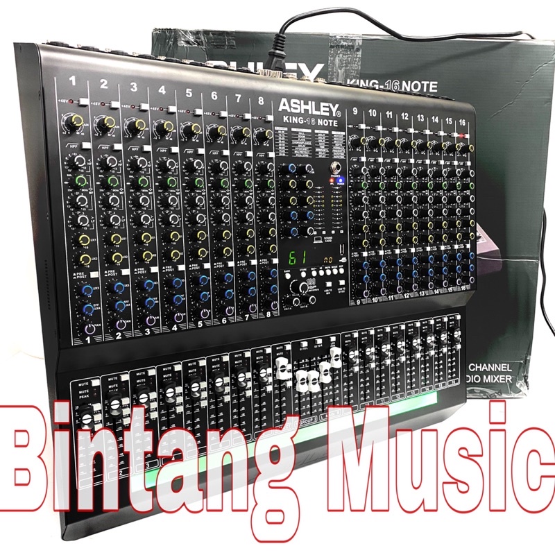 Jual Mixer Ashley King 16 Note Original Ashley King 16 Channel ...